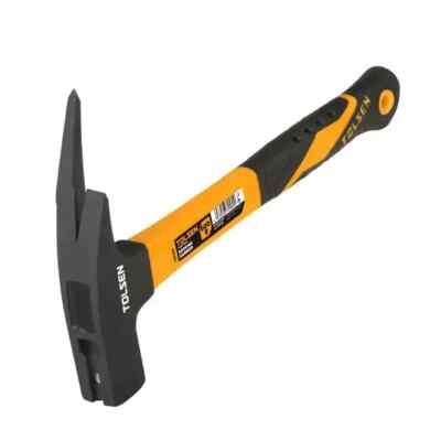 TOLSEN Dachdeckerhammer 600g Latthammer Maurerhammer Zimmermannshammer