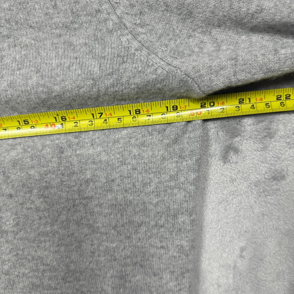 Knit for J. Crew Men's 100 Cashmere Jersey Crew Pullover Sweater Size