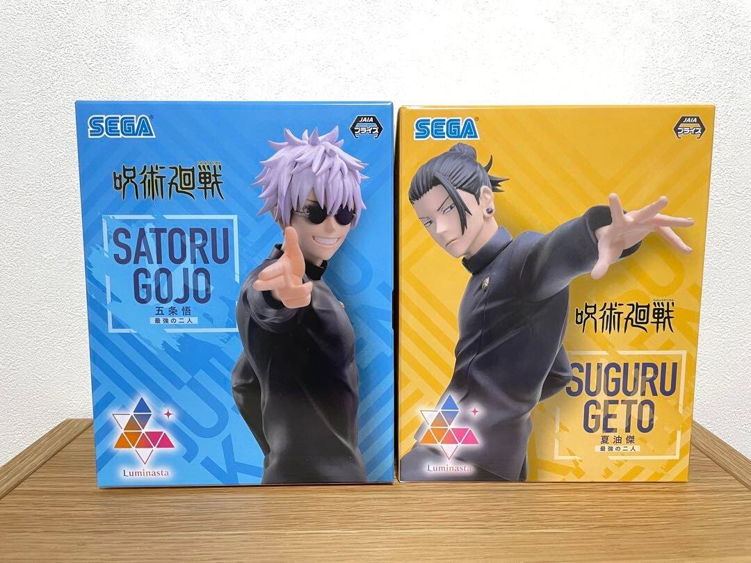Jujutsu Kaisen Satoru Gojo Suguru Geto Figure Set Luminasta Height