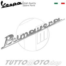 Targhetta emblema scritta posteriore PIAGGIO VESPA PRIMAVERA - Targa post