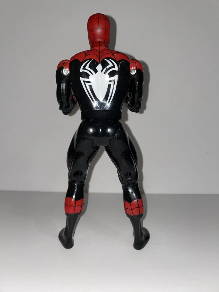 1994 年老式 Toy Biz Inc. 10 英寸毒液蜘蛛侠蜘蛛侠,非常罕见可动人偶 — 第 2/4 张图片