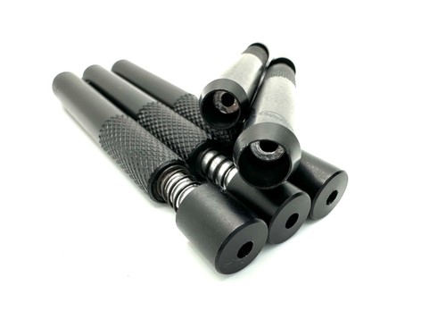 Pipa para fumar tabaco murciélago de metal autolimpiante One Hitter 5 unidades ENVÍO EL MISMO DÍA - Imagen 3 de 4