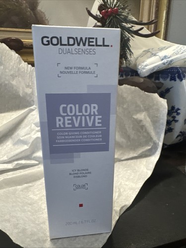Goldwell Dualsenses Color Revive Conditioner Icy BLONDE 6.7oz/200mL - Picture 2 of 2