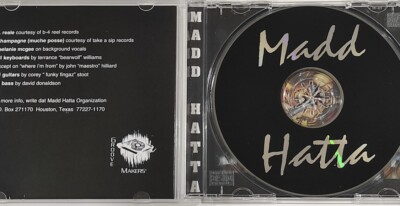 洋楽 MADD HATTA MADD HATTA - Serious CD 1995 Groove Makers / Hip Hop Gangsta