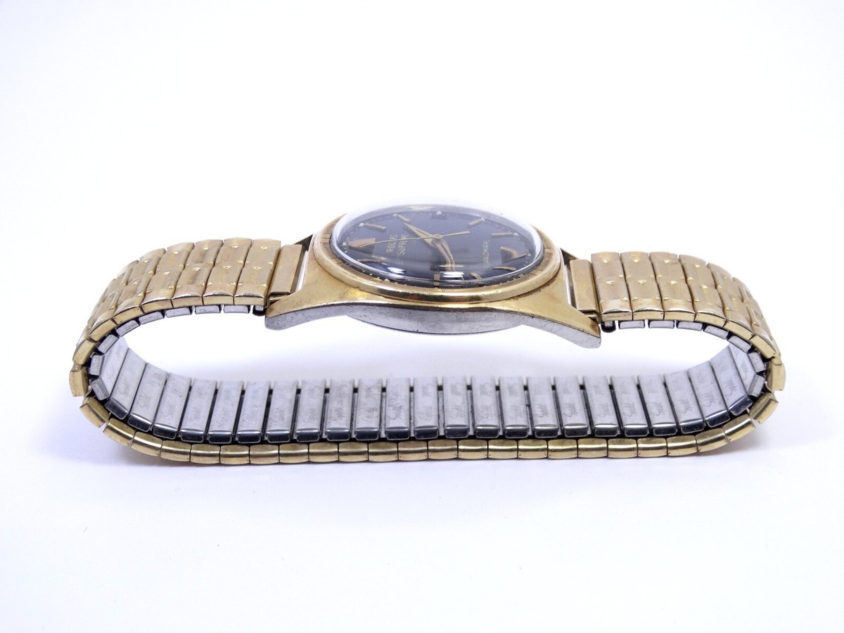 Vintage Rogers Admirality Men\'s Automatic Wristwatch Swiss 14k Gold & Steel Vintage ROGERS SUPREME ADMIRAL Swiss Automatic 14k Gold on  main image 4