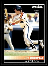 Jeff Bagwell 1992 Pinnacle #70 Astros MLB READ FREE SHIPPING AutographDen