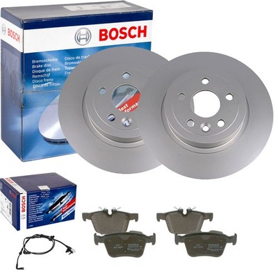 BOSCH BREMSSCHEIBEN 317mm + BELÄGE HINTEN passend für LAND RANGE ROVER EVOQUE