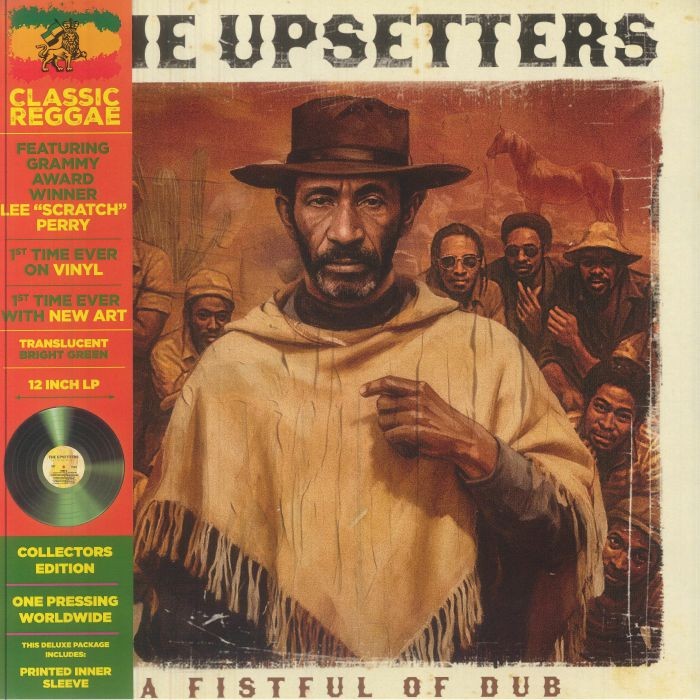 UPSETTERS, The - A Fistful Of Dub - translucent green vinyl LP with obi-strip