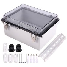 1X(Outdoor WiFi Enclosure Weatherproof Locking Outdoor WiFi Box   Router4827