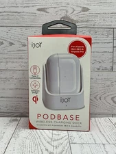 iJoy PodBase Wireless Charger For AirPods Gen 2 & 3 & AirPod Pro, Type C, Qi NEW