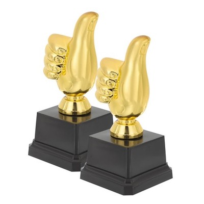  2 Pcs Trophäenmedaille Kind Daumentrophäe Für Kinder Auszeichnungen
