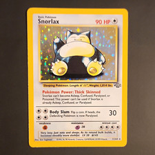 Snorlax 11/64 Jungle Holo for sale online | eBay