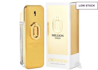 New Paco Rabanne Million Gold Elixir Parfum Intense 5ml/0.7oz Mini NEW In Box