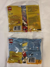 NEW LEGO 30580 & 30197 Polybag Creator Santa Claus Snowman Sealed Bags