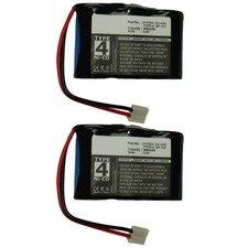 2pc Cordless Phone Battery For P-P303 P-P303PA/1B PP303PA PP303PA1B