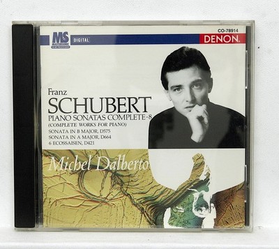 MICHEL DALBERTO ⸺ SCHUBERT piano sonatas vol.8 ⸺ DENON CD NM | eBay