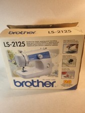 Brother LS-2125 Sewing Machine 23 Stitch Functions With Foot Pedal & Original...