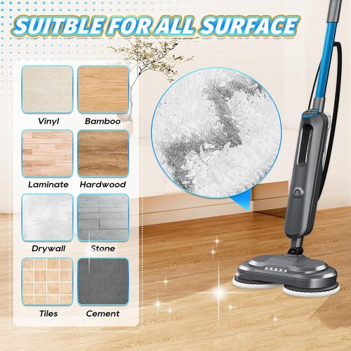 4 Stück Wischpads für   SmartSteam Scrubbing Steam Mop 3897A 3712C 3712W Ro5073 - Bild 9 von 10