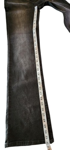Maverick Button Fly Black High Waist Bootcut Jeans NWT Women's 25 Size 1 - Picture 16 of 16