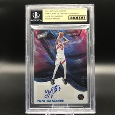 yuta watanabe Player Of The Day Autograph /50