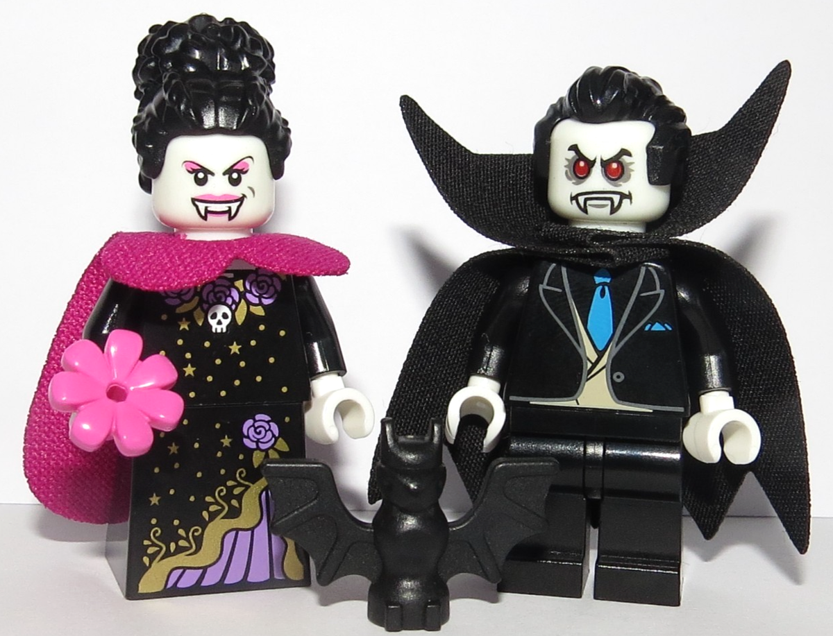 即日発送 draculazer FRANKEN ソフビ MANDARAKE Lego Vampire Bride & Dracula Minifigure Halloween Monster Wedding