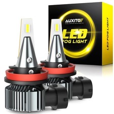 AUXITO H11 H8 H16 LED Headlight Fog Light Kit Super Bright DRL 6500K White C