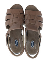 Dr. Scholls Sandals 6 M Advanced Comfort Series Woman Tan Dress Workwear Beach