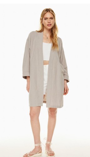 Aritzia Wilfred Free Starlight Robe XS Tan NWT