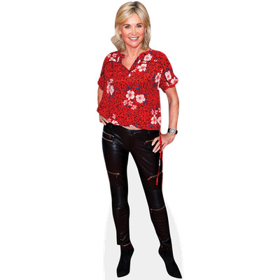 Anthea Turner (rot Top) lebensgroßer Ausschnitt