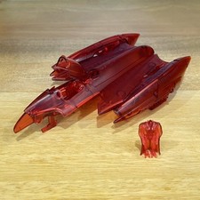 RARE Red Hologram Star Wars Micro Galaxy Squadron General Grievous   s Starfighter