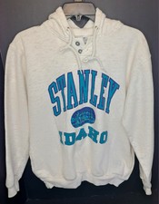 Vintage 90s Stanley Idaho Sweatshirt Hoodie Size L Made In USA