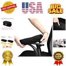 Ergonomic Memory Foam Office Chair Armrest Pads, Comfy Gaming Chair Arm Rest ...