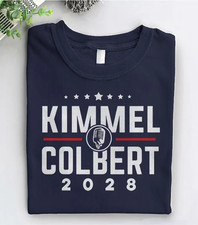 Kimmel Colbert 2028 Shirt: Jimmy Kimmel and Stephen Colbert for President T-Shir
