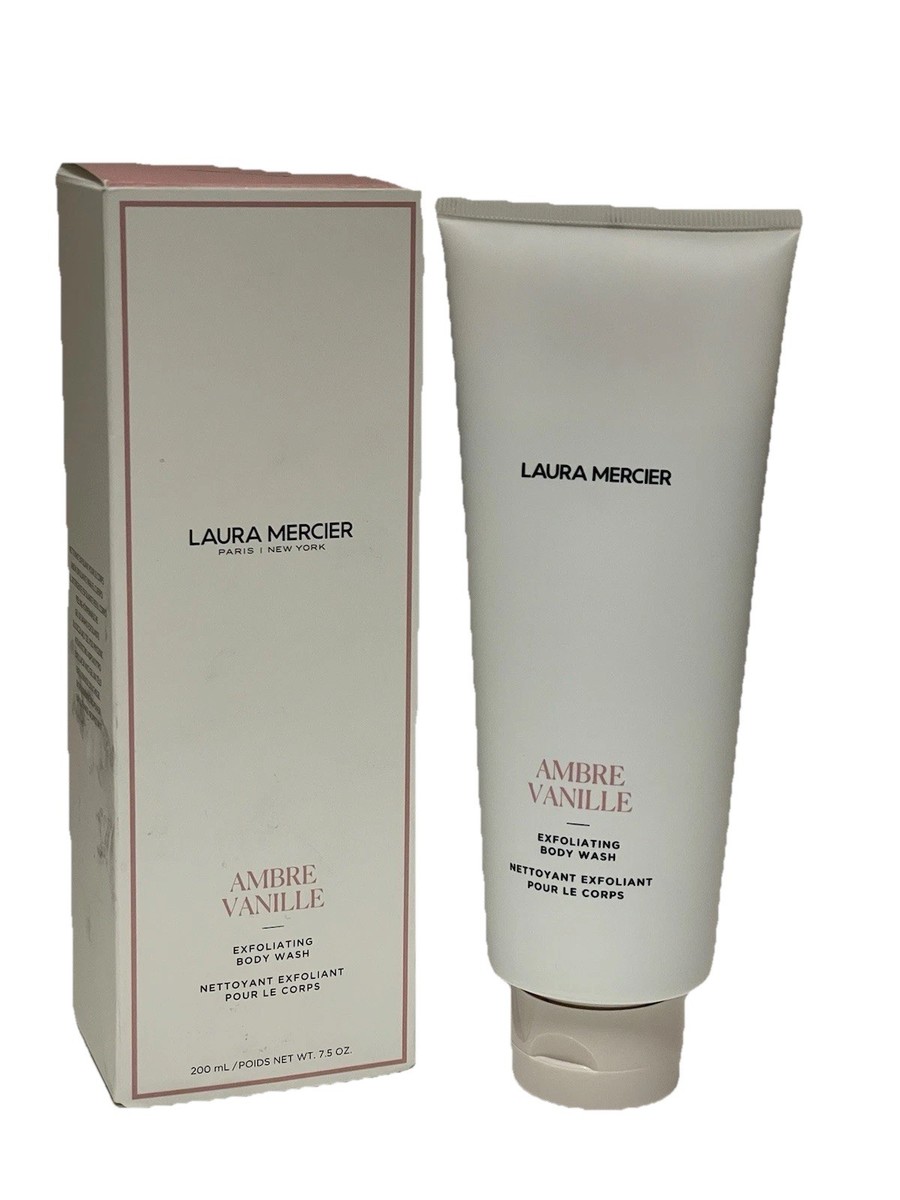 Laura Mercier Ambre Vanille Exfoliating Body Wash 7.5 oz.-Sealed