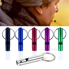 Hot Sale Outdoor Whistle Hiking Keychain Survival Emergency