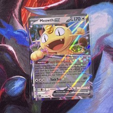 Carta Pokémon TCG Meowth EX Full Art Holo rara ordine perfetto 062/088 170 HP