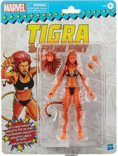 Marvel Legends Vintage  Retro  Series Tigra Action Figure     The Feline Fury