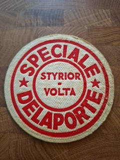 Ancien Sous Bock Avant Guerre 1930/40 Biere Delaporte Brasserie Amiens