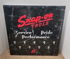 Snapon Tools Stamped Metal Key Holder Board Snap On