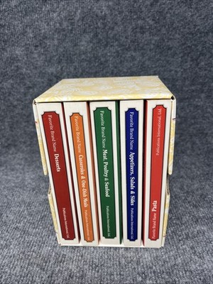 Encyclopedia of Favorite Brand Name Cooking Recipe Book Set Cookbook Collection