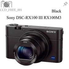 Sony DSC-RX100 III RX100M3 Digital Camera 20.1 MP Exposure Compensation Black