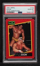 1991 Impel WCW Faarooq Butch Reed Doom #143 PSA 10 GEM MT HOF 1c0k
