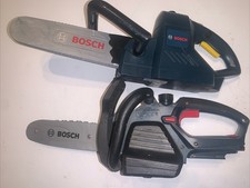 Lot 2 Bosch Toy Chainsaw 1999 Theo Klein Kids Pretend Play Sounds Lights Ma32