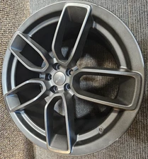 (QTY 1) SRT Gunmetal  Gray Flow Forged Hellcat Style Wheel Rim 20x11  5x115
