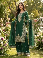 Designer Pakistani Salwar Kameez Ready To Wear Suits Indian Wedding Party Dress