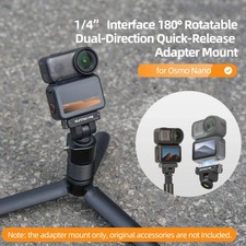 Magnetic Quick Release Adapter Mount 1/4 180 Adapter Stand for DJI OSMO Nano