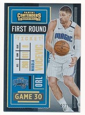 NIKOLA VUCEVIC 2020-21 PANINI CONTENDERSZ FIRST ROUND TICKET #31 SP #22/149 MINT