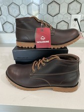 NEW Mens Wolverine 1000 Mile Legacy Plain Toe Boots, size 9.5     shoes