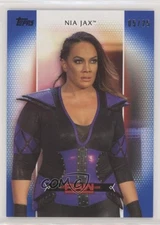 2017 Topps WWE Women's Division Roster Cards RAW Blue 5/25 Nia Jax #R-22 4vc