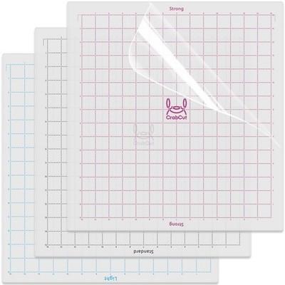 14x15 Inch Cutting Mats for Silhouette Cameo 4 Plus and Cameo 5 Plus 3 Pack V...
